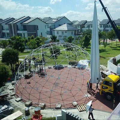 Customization Luxury Hotel Geodesic Dome Glamping Tent Large Wedding Dome Tent