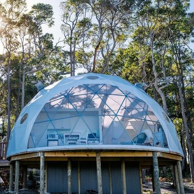 Full Roof Printing 4 Season Geodesic Tent Event Dome Tent Wind Resistance
