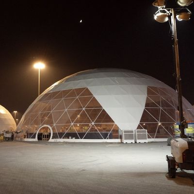Large Robust Geodesic Half Sphere Tent Events Commercial Dome Tent Weatherproof