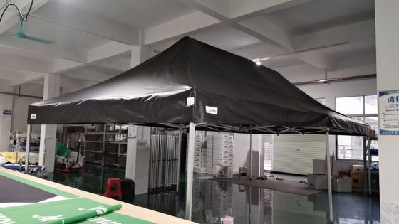 Trade Shows Folding Pop Up Canopy Tent 4x6m Aluminum Frame With Customized Printing