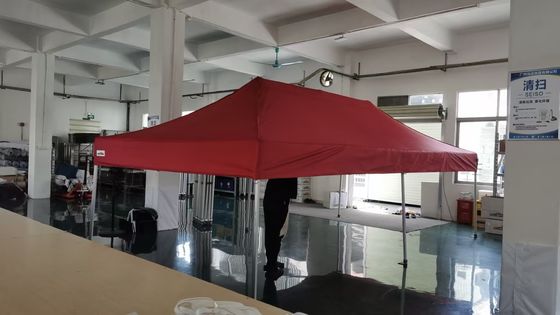 Trade Shows Folding Pop Up Canopy Tent 4x6m Aluminum Frame With Customized Printing