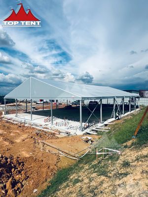 20x30m Semi Permanent A Frame PVC Marquee Tent With Thermal Insulation Cotton For 500 People