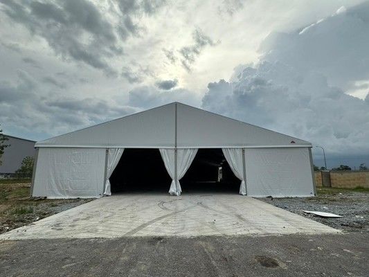 500 Seaters Large Movable Exhibition Marquee Tent Semi Permanent Waterproof
