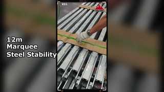 12m A Frame Marquee Steel Frame