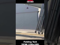 Aluminum Folding Pop-up Canopy Tent X6